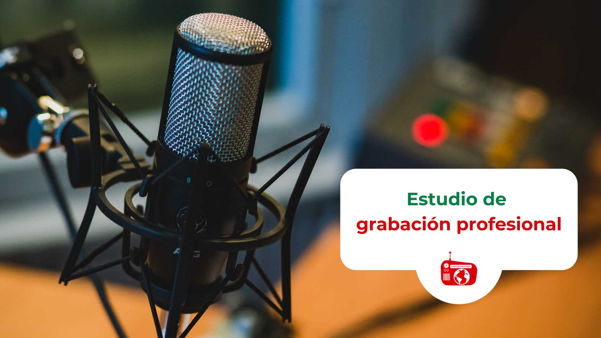 Estudio de grabación profesional