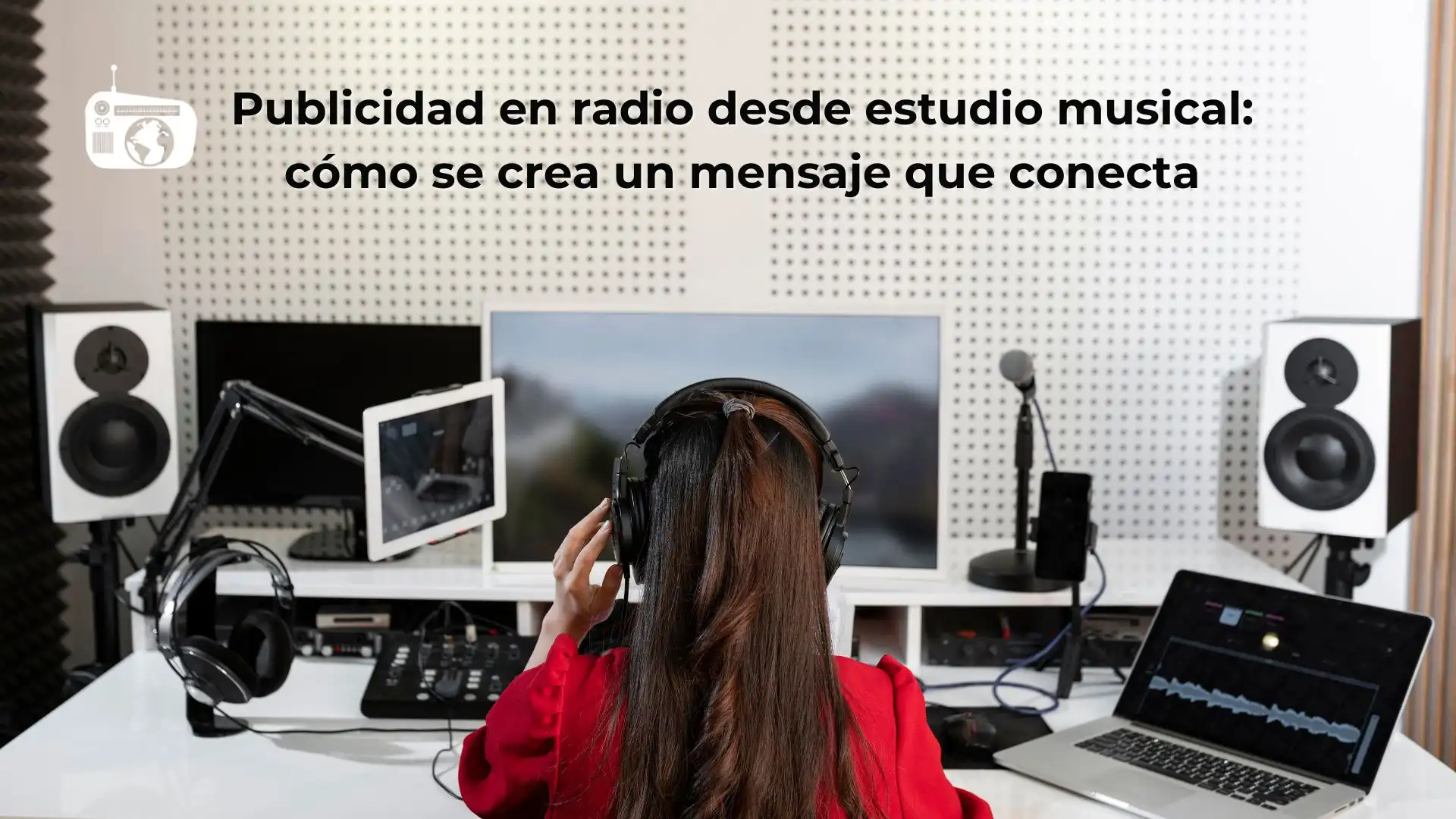 Lee más sobre el artículo Publicidad en radio desde estudio musical: cómo se crea un mensaje que conecta